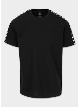 Off-White T-Shirt OMAA027F22JER0111001 Czarny Regular Fit