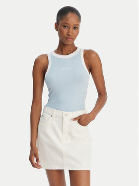 Guess Jeans Guess Jeans Top W6GPZ8 KF641 Modrá Slim Fit