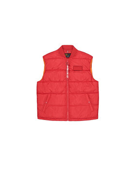 Alpha Industries Alpha Industries Kamizelka Puffer Vest Czerwony Regular Fit