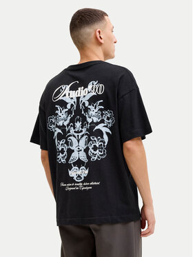 Jack & Jones Jack & Jones T-Shirt Montauk Back 12290892 Μαύρο Regular Fit