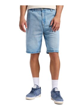 Lee Lee Szorty jeansowe 112364156 Niebieski Regular Fit