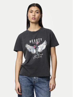 Pieces Pieces T-Shirt Filten 17152519 Grau Regular Fit