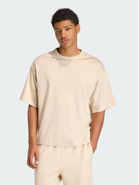 adidas adidas T-Shirt 154117 Beżowy Loose Fit