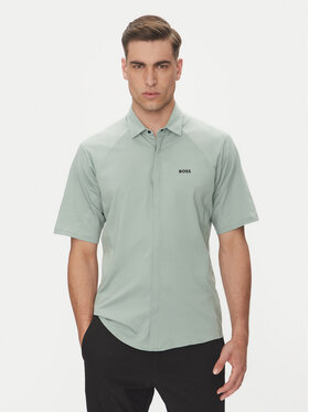 BOSS BOSS Риза Excurse 50540196 Зелен Regular Fit