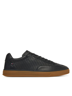 Tommy Hilfiger Tommy Hilfiger Sneakersy Lo Lux Cut Out FM0FM05926 Czarny