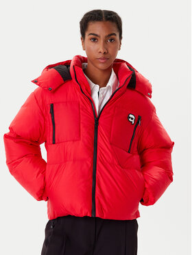 KARL LAGERFELD KARL LAGERFELD Winterjacke A3W15020 Rot Regular Fit