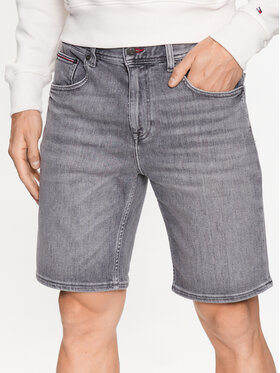 Tommy Hilfiger Tommy Hilfiger Džinsiniai šortai Brooklyn MW0MW32084 Pilka Regular Fit