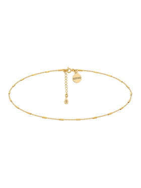 sotho Sotho Choker N3034 Żółte złocenie