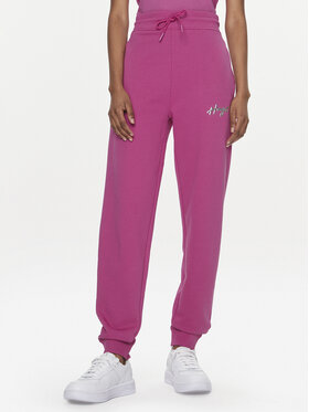 HUGO Hugo Donji dio trenerke Easy 50509171 Ružičasta Relaxed Fit