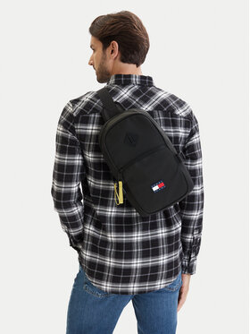 Tommy Jeans Tommy Jeans Geantă crossover Tjm Daily Elevated Sling Bag AM0AM14216 Negru