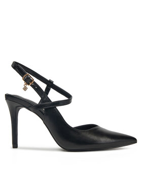 DeeZee DeeZee Pantofi cu toc subțire DF-82780-11 Negru