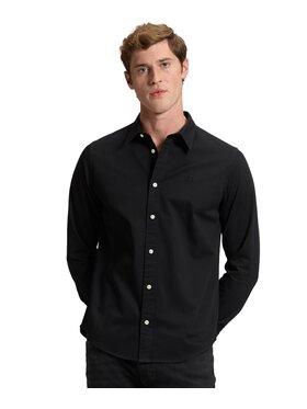Lee Lee Koszula 112386386 Czarny Regular Fit