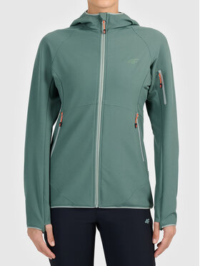 4F 4F Kurtka przejściowa 4FWAW26TSOFF617-43S Khaki Active Fit