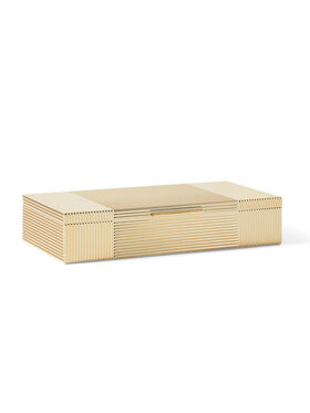 Ralph Lauren Home Ralph Lauren Home Pudełko Luke Medium Złoty