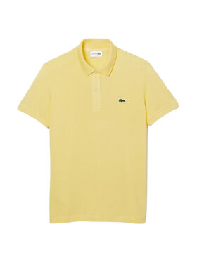 Lacoste Lacoste T-Shirt LACOSTE T-Shirt e Polo Uomo PH4012 107 Giallo Żółty Standard Fit