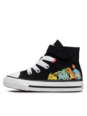 Converse Tenisice POKEMON Ctas Hi A01229C Crna