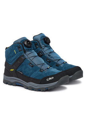 CMP CMP Pārgājienu apavi Kids Kiruna Mid Fitgo Fleece Wp 3Q57894J Zils
