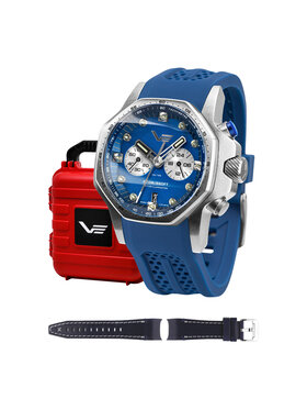Vostok Europe Vostok Europe Zegarek VK64-640A700S Niebieski