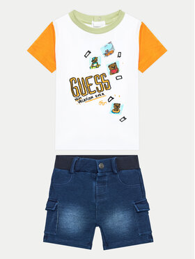 Guess Guess Sada tričko a džínové šortky I4GG08 K8HM3 Barevná Regular Fit