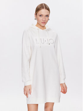 Liu Jo Sport Liu Jo Sport Sukienka codzienna TA3195 F0090 Biały Regular Fit