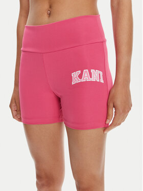 Karl Kani Karl Kani Αθλητικό σορτς Small Serif 6113120 Ροζ Slim Fit