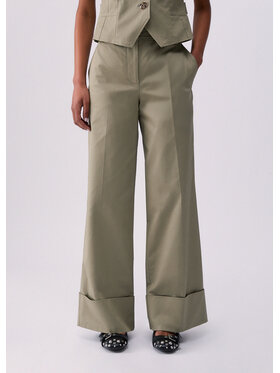 Liu Jo Liu Jo Pantaloni di tessuto CA6112T4691P9639 Verde Regular Fit