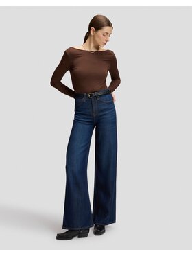 Lee Lee Jeansy STELLA Niebieski Wide Leg