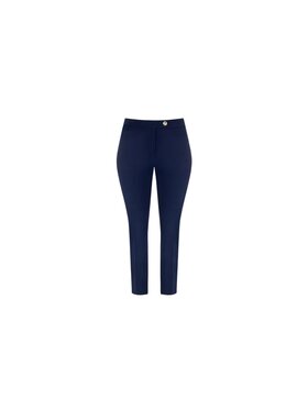 Rinascimento Rinascimento Spodnie materiałowe Pantalone donna Niebieski Regular Fit