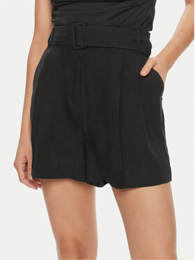 Marella Marella Szövet rövidnadrág Panama 2413141012 Fekete Regular Fit