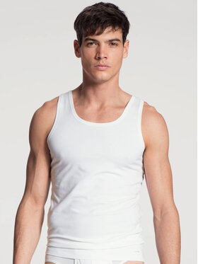 Calida Calida T-Shirt 12090 Biały Regular Fit