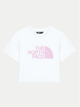 The North Face The North Face T-Shirt Easy NF0A8DRQ Biały Relaxed Fit