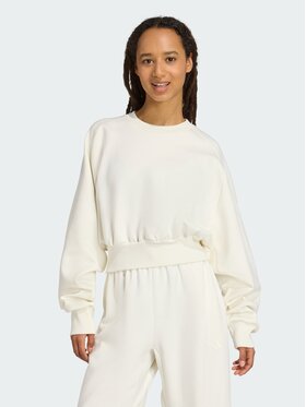 adidas adidas Bluza 151635 Biały Loose Fit