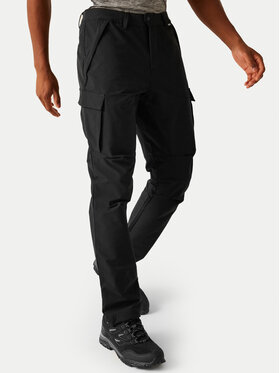 Regatta Regatta Spodnie outdoor Questra V RMJ314 Czarny Regular Fit