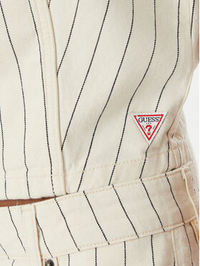 Guess Jeans Guess Jeans Жилет W6GHZ9 D7961 Écru Slim Fit