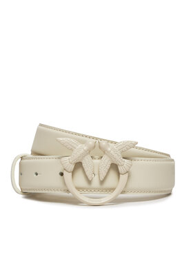 PINKO Pinko Damengürtel Love Berry H3 Belt. PE 24 PLT01 100125 A1K2 Weiß