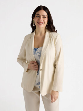 Fiorella Rubino Fiorella Rubino Giacca outdoor Q510T000189N011 Bianco Regular Fit