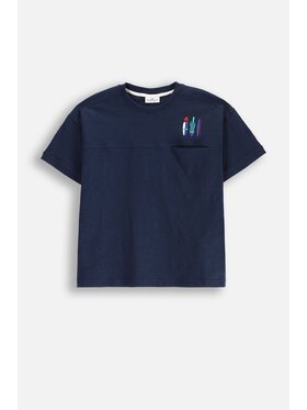 Coccodrillo Coccodrillo T-Shirt WC5143203HBJ-015 Granatowy Regular Fit