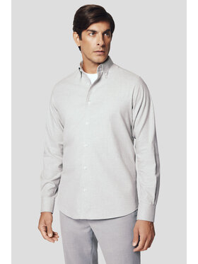 Lancerto Lancerto Koszula Marte KO073224000011 Szary Slim Fit