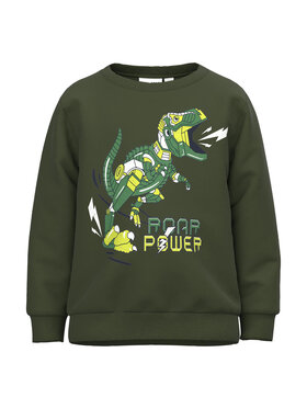 NAME IT NAME IT Felpa 13218854 Verde Regular Fit