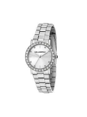 KARL LAGERFELD KARL LAGERFELD Hodinky R0553100511 Strieborná