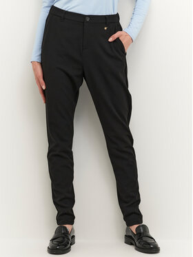 Culture Culture Hlače Vicky 50106074 Crna Relaxed Fit