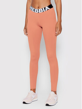 NEBBIA NEBBIA Tamprės Squat Hero Scrunch 571 Rožinė Slim Fit