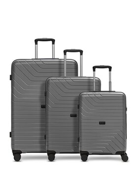 Redolz Redolz Komplet walizek 275576 Szary