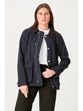 TeeShoppen TeeShoppen Kurtka przejściowa 'Basic Collection' Granatowy Regular Fit