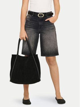 ONLY ONLY Jeansshorts Mate Reg 15340976 Schwarz Regular Fit