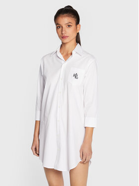 Lauren Ralph Lauren Lauren Ralph Lauren Naktiniai marškiniai I8131326 Balta Regular Fit
