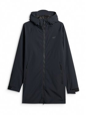 4F 4F Parka EVERYDAY ACTIVE Czarny Regular Fit