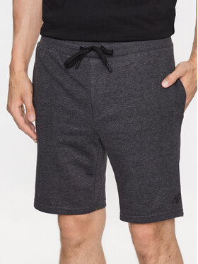 4F 4F Pantaloncini sportivi 4FSS23TSHOM156 Grigio Regular Fit