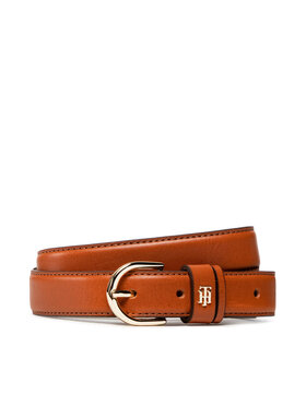 Tommy Hilfiger Tommy Hilfiger Sieviešu josta Th Timeless Belt 2.5 Bombe AW0AW12136 Brūns