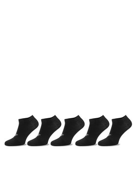 4F 4F Set de 5 perechi de șosete scurte pentru copii 4FJWSS24USOCF247 Negru